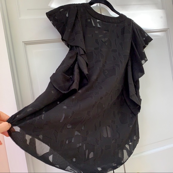 Iro Black Lace-Up Gilka Blouse - Picture 15 of 15